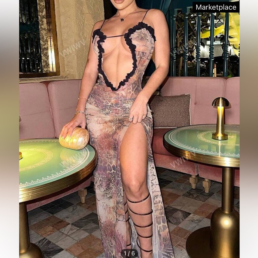 Mesh dress